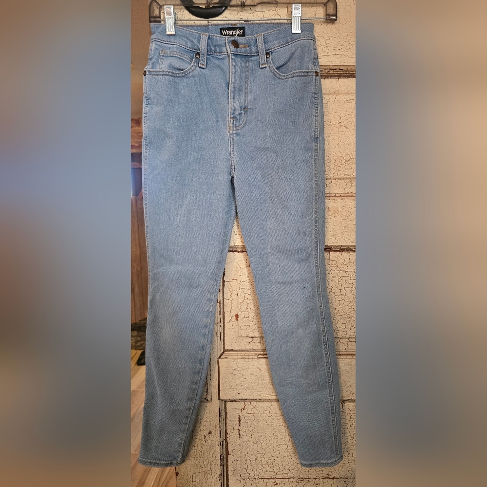 Vintage Womens Wrangler Skinny Jeans Western Sz. 24 Sz. 00 GUC!